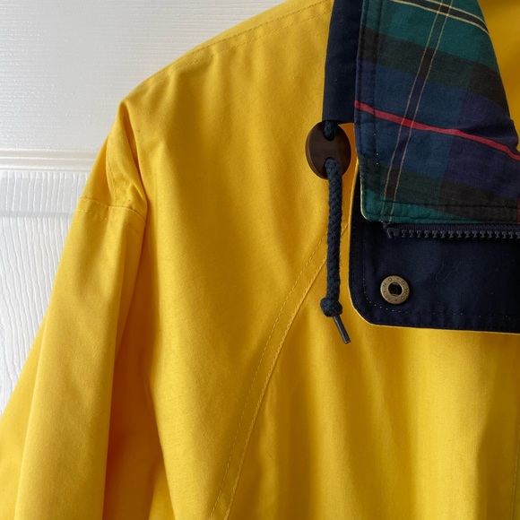 Vintage Mulberry Street Yellow and Plaid Spring Jacket - Picture 5 of 8